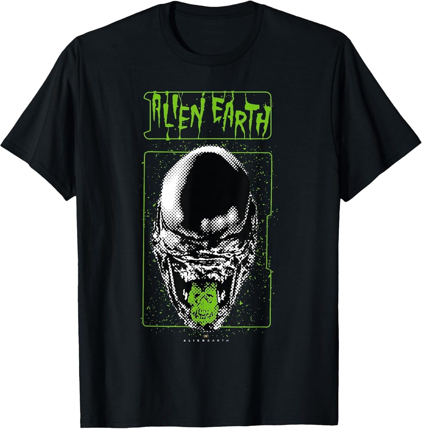 Alien: Earth Xenomorph XX121 Portrait Distressed Style