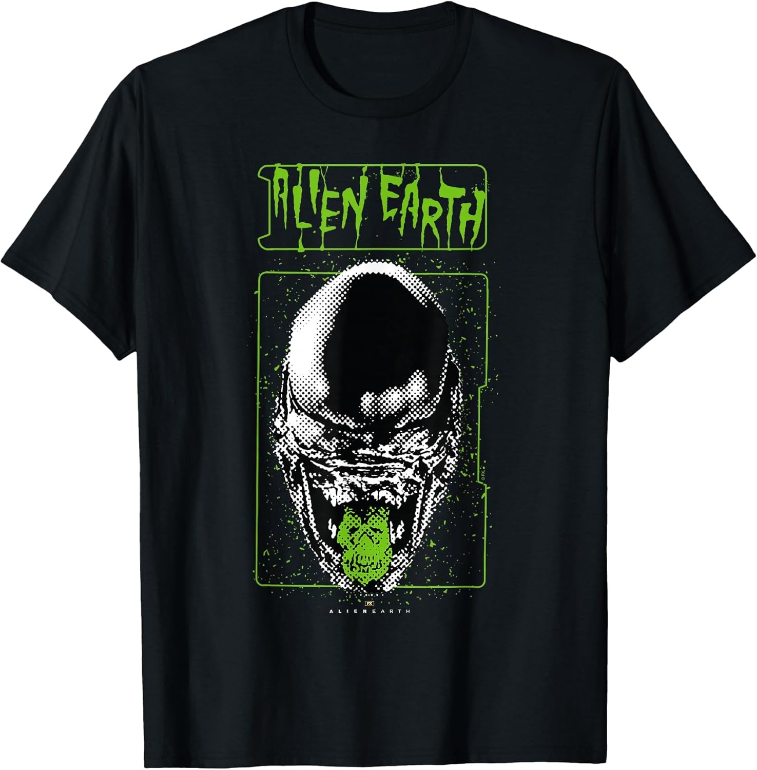 Alien: Earth Xenomorph XX121 Portrait Distressed Style