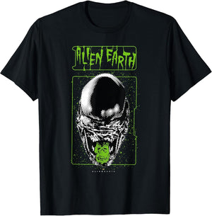 Alien: Earth Xenomorph XX121 Portrait Distressed Style