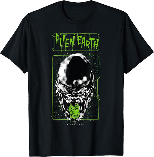 Alien: Earth Xenomorph XX121 Portrait Distressed Style