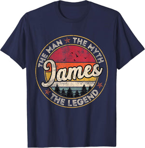 James The Man The Myth The Legend Personalized Name