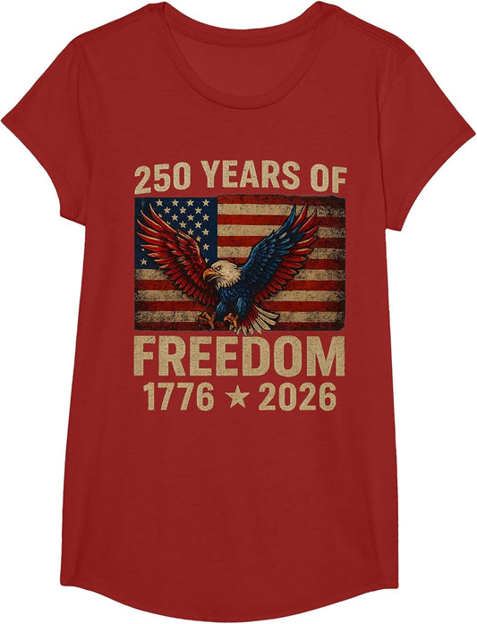250 Years American Flag Anniversary USA 250th Birthday