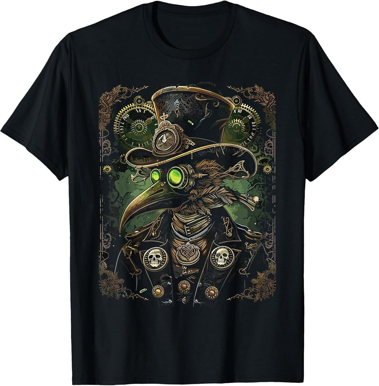 Mechanical Steampunk Pestilence Plague Doctor