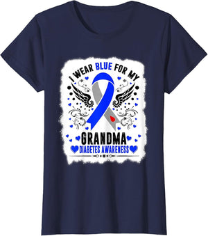 I Wear Blue for My Grandma Diabetes Awareness Month