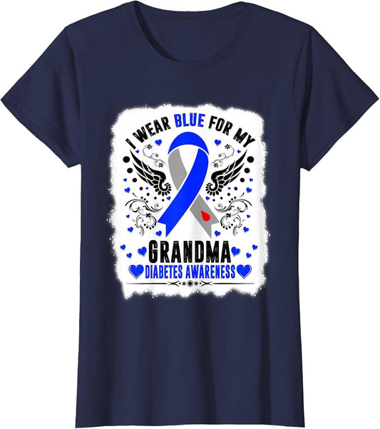 I Wear Blue for My Grandma Diabetes Awareness Month