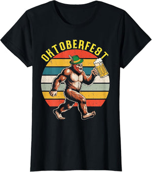 Sasquatch Oktoberfest Funny Beer Mug Bavarian Hat Men Women