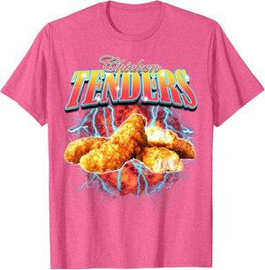 Bootleg Rap Funny Chicken Tenders Vintage 90s Heavy-Metal