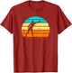 Retro Sunset Horseshoe Pitching Game
