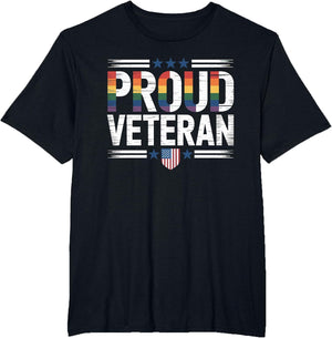 Patriotic Proud LGBTQ Ally Veteran