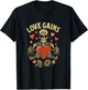 Funny Skeleton Gym Valentine – Love Gains Workout Design