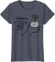 Behave no Funny Cat Meme Cartoon Design