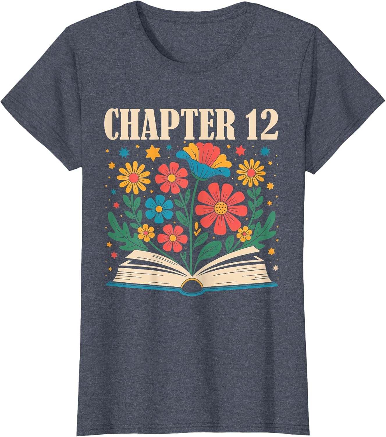Chapter 12th Birthday Bookworm 12 Years Old for Book Loves
