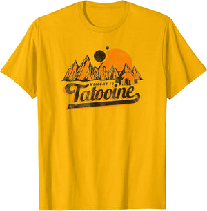 Star Wars Classic Welcome To Tatooine Landscape Distressed