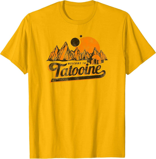 Star Wars Classic Welcome To Tatooine Landscape Distressed