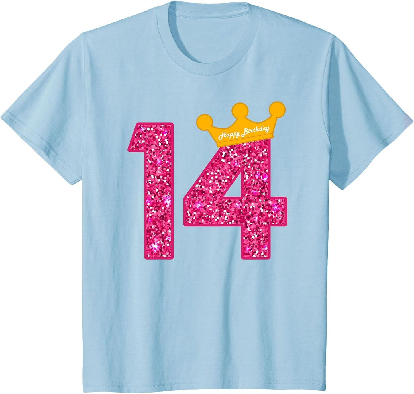 Happy Birthday Shirt, Girls 14th Party 14 Years Old Bday