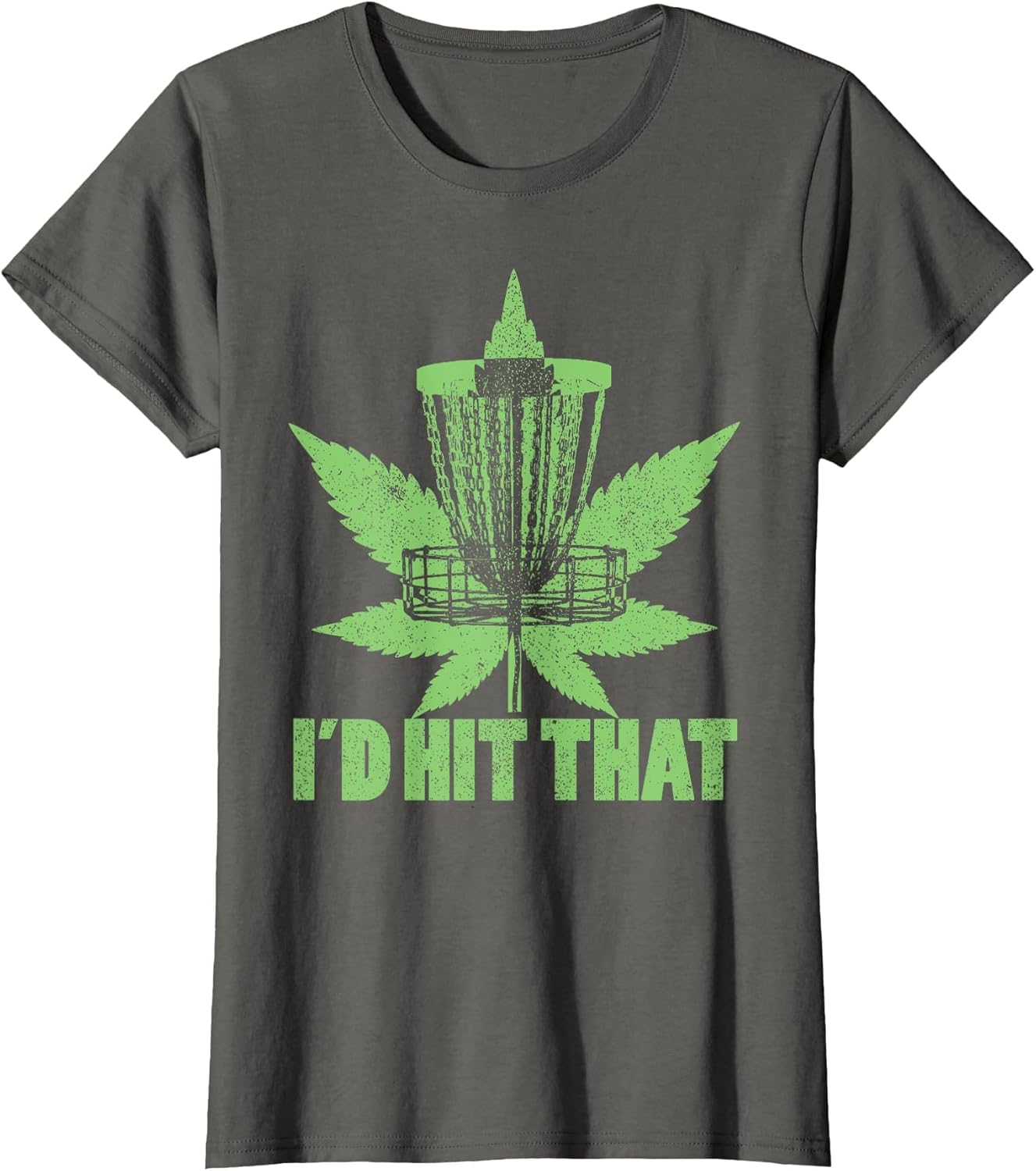 Funny Disc Golf Id Hit That Weed Marijuana Pot Smoking