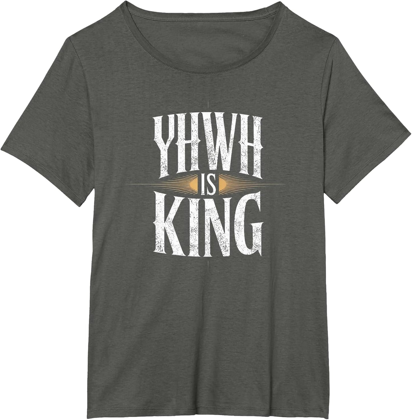 YHWH is King Vintage Look Shirt – Powerful Faithwear