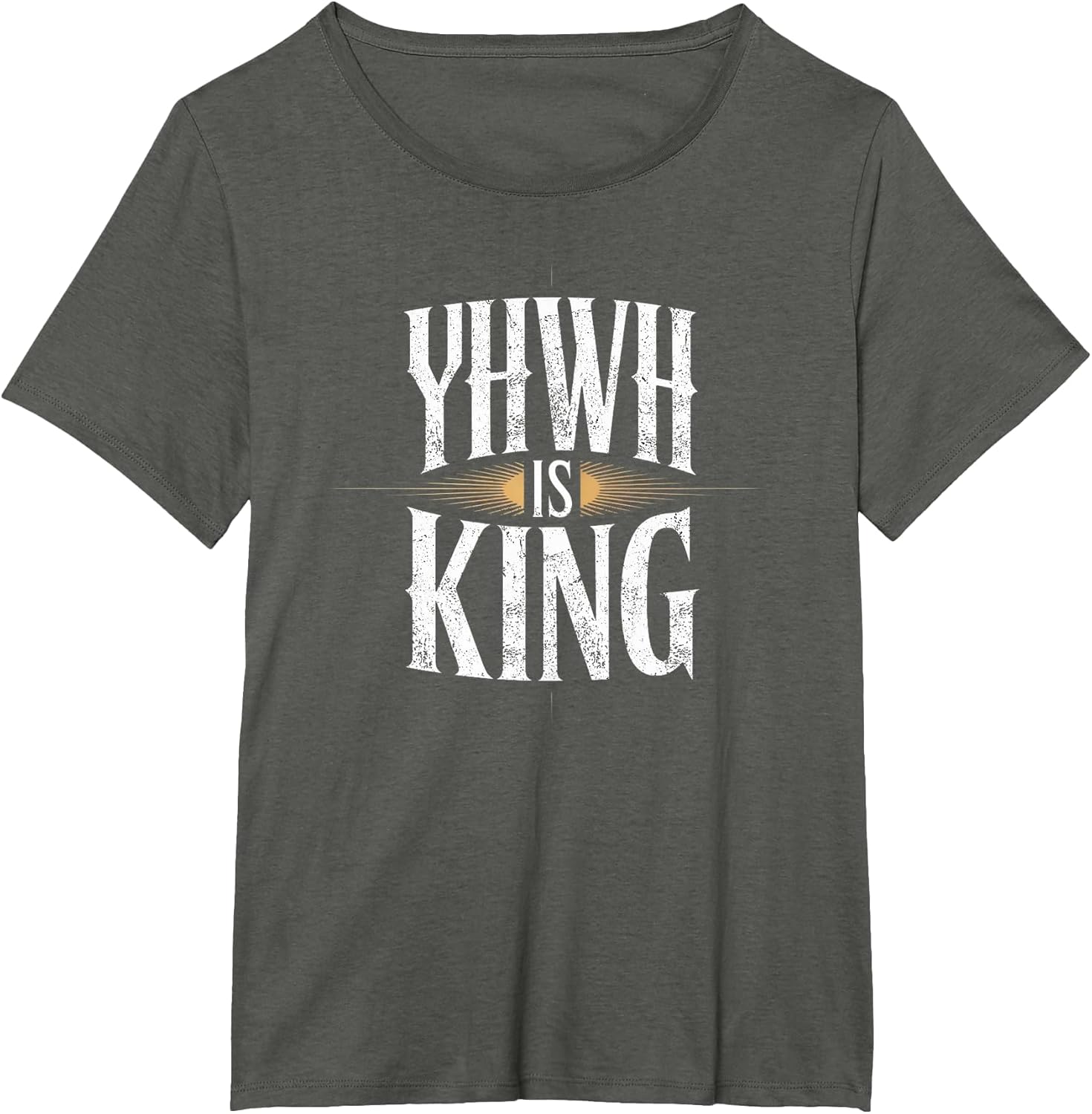 YHWH is King Vintage Look Shirt – Powerful Faithwear