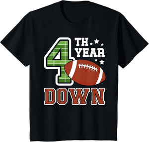 Kids 4th Football Birthday Party 4 Year Old Football Player