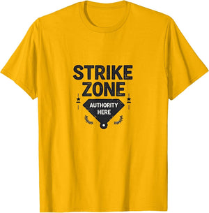 Strike Zone Authority Here Baseball Umpire Design