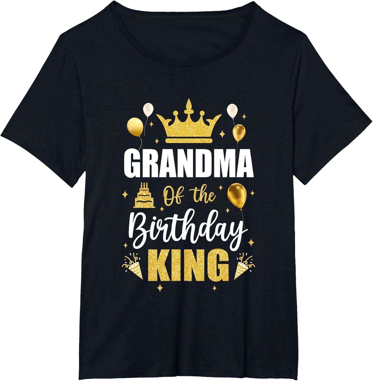 Grandma of The Birthday King Boys Men Bday Party