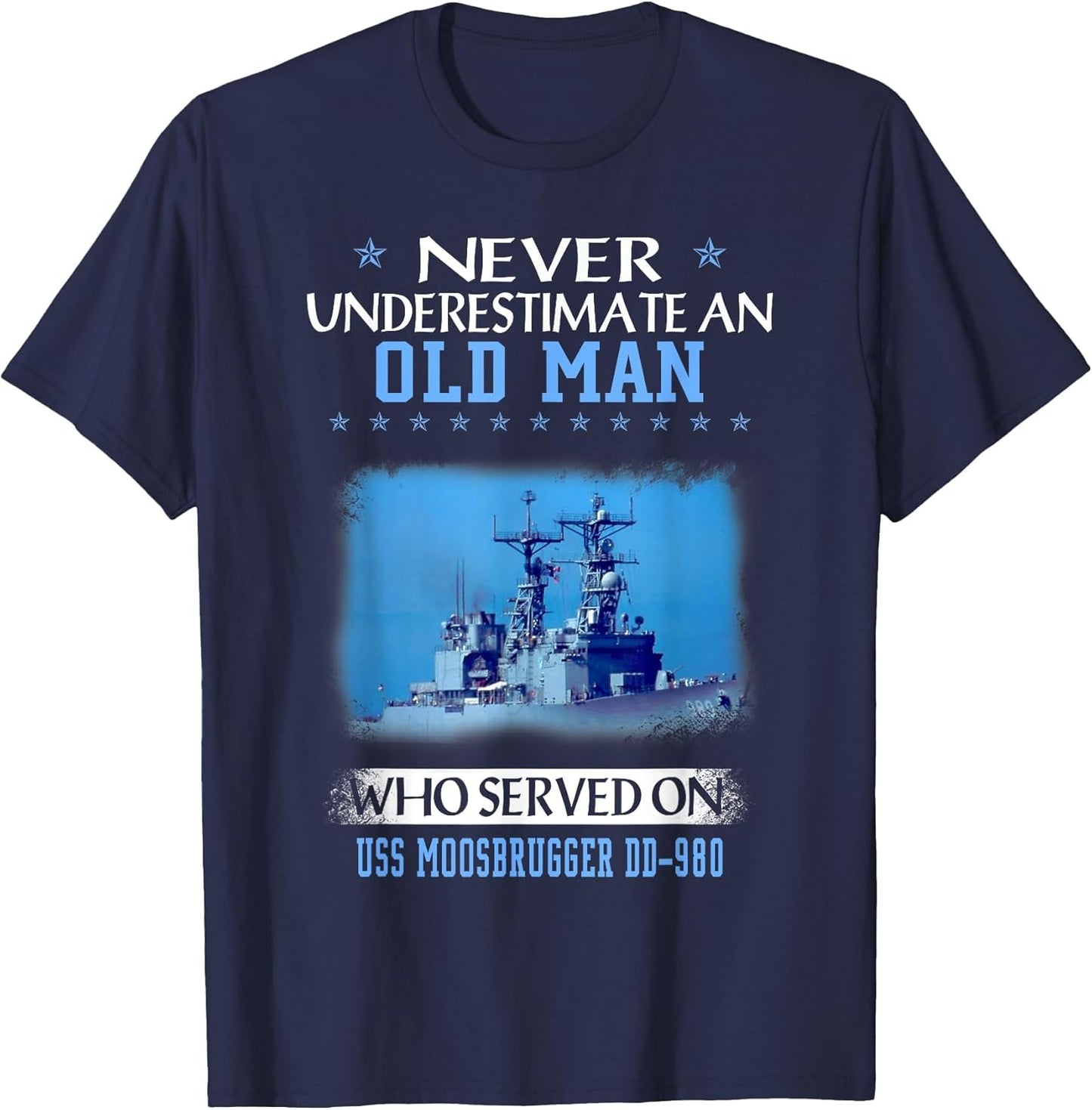 USS Moosbrugger DD-980 Destroyer Class Veterans Father Day