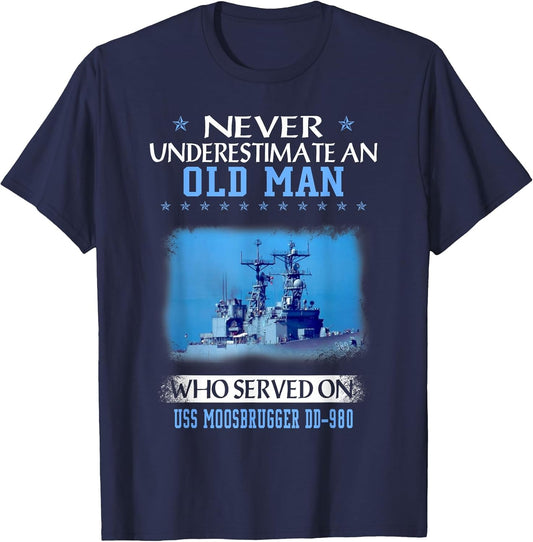 USS Moosbrugger DD-980 Destroyer Class Veterans Father Day