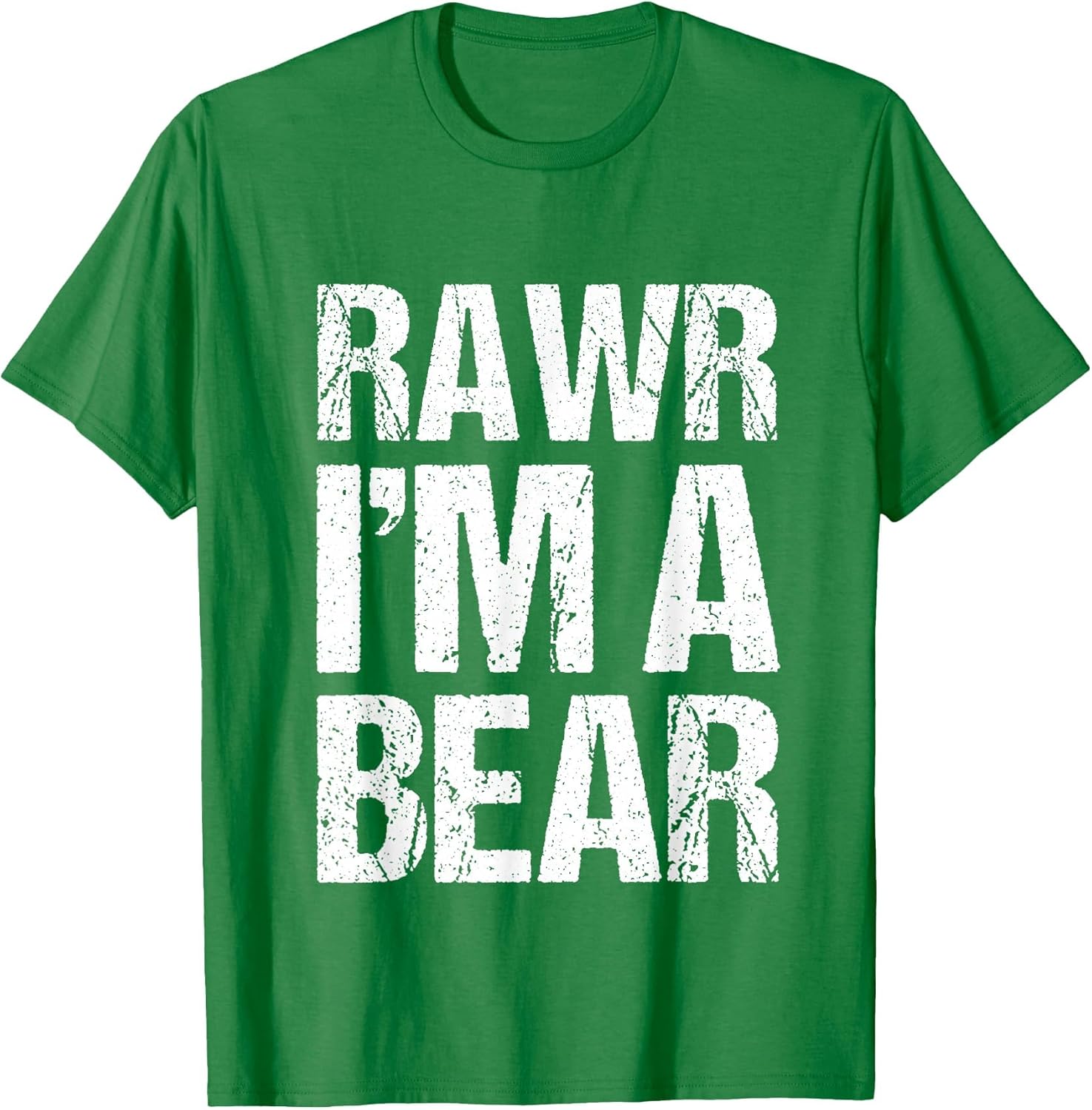 Rawr I'm A Bear Costume Funny Easy Animal Halloween