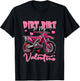 Dirt Bike is My Valentine Skeleton Sunglasses Hearts Biker