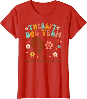 Therapy Dog Team Pet My Dog Animal Assisted Therapy Groovy