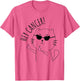 Hey Cancer Funny Cat Pink Ribbon Breast Cancer Awareness