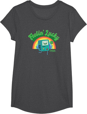 Adventure Time St. Patrick's Day BMO Rainbow Feelin' Lucky