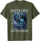 Heart of Wolf Soul of A Dragon - Cool Dragon - Wolf Warrior
