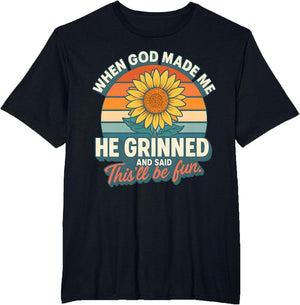 When God Made Me He Grinned and Said Funny Christian