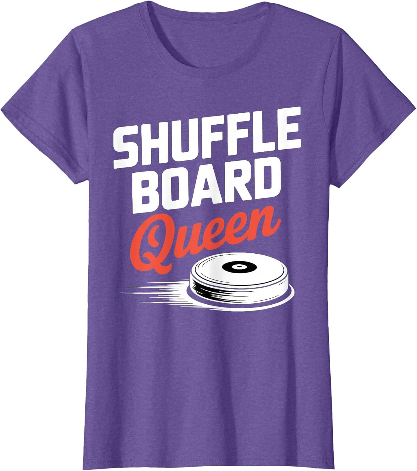 Shuffleboard Queen Cute Women's
