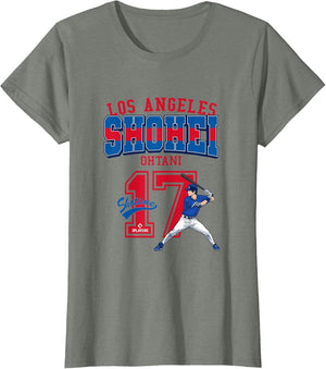 Shohei Ohtani Los Angeles MLB Players Showtime Red & Blue