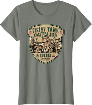 761st Tank Battalion Tribute Vintage Dog Company WW2 Heroes