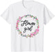 Kids Flower Girl Shirt Floral Wedding Matching Bridal Party