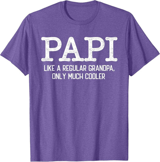 Papi Like a Regular Grandpa Only Much Cooler Funny Papi