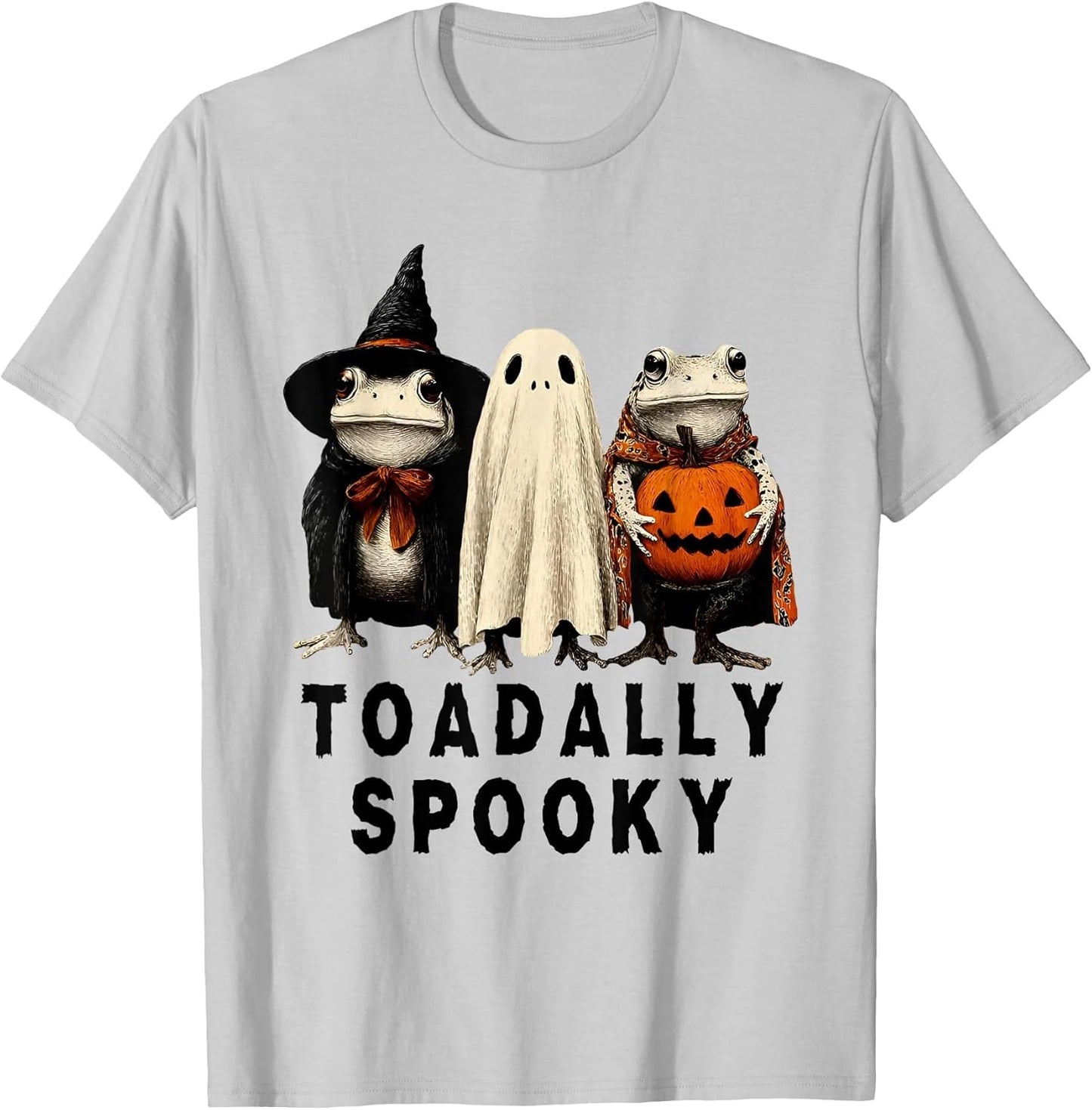 Toad-Ally Spooky Funny Frog Ghost Halloween