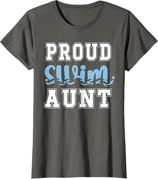 Proud Swim Aunt Swimming Auntie