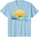 Retro Vintage Surfer Girl at Sunset, Distressed
