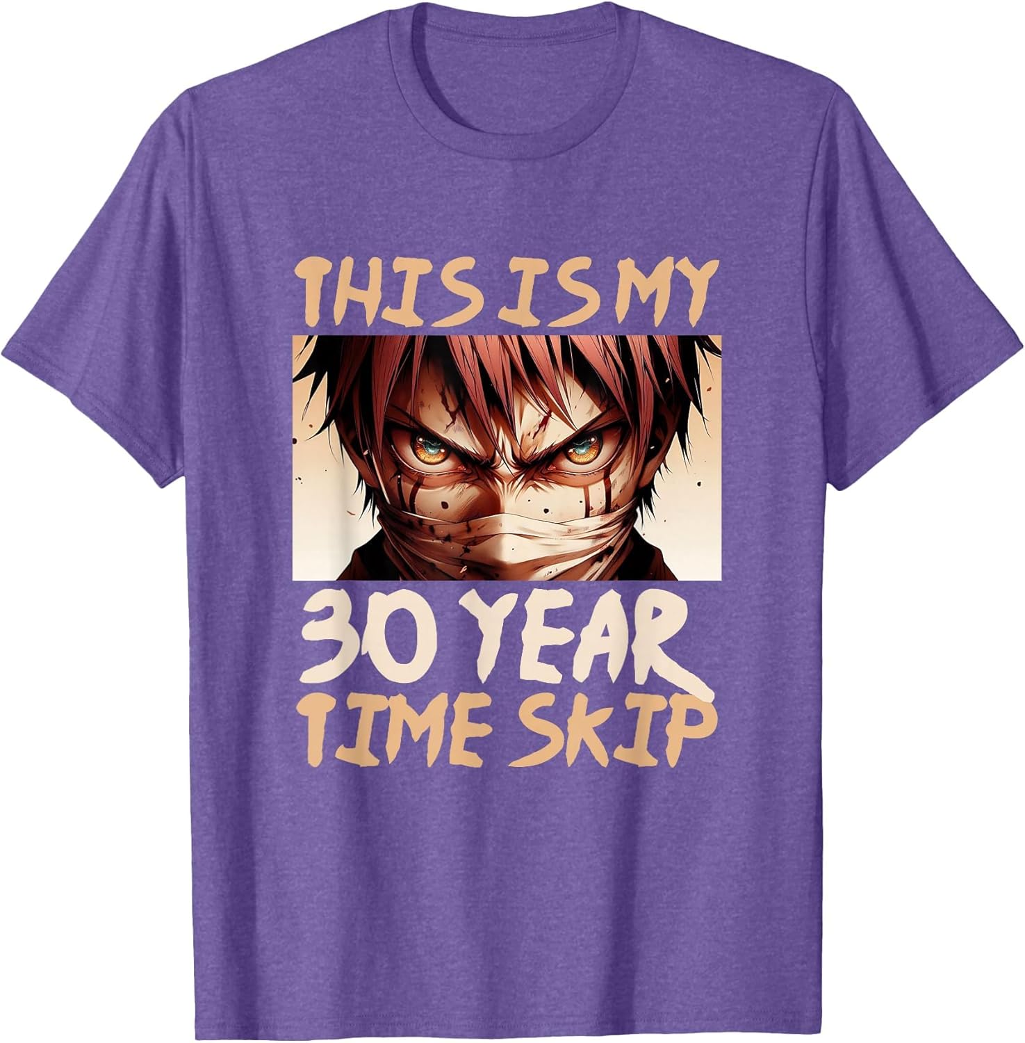 30 Years of Time Skip Anime Ninja Samurai 30th Birthday