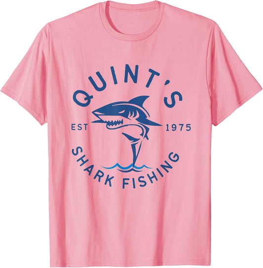 Vintage Quint's Shark Fishing 1975 Retro