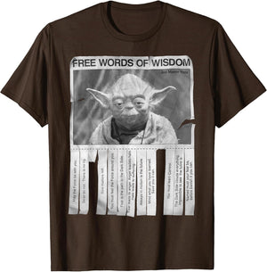 Star Wars Yoda Poster Words Of Wisdom Graphic