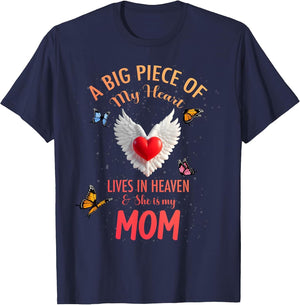 My Mom Angel Love Big Piece of My Heard Lives in Heaven
