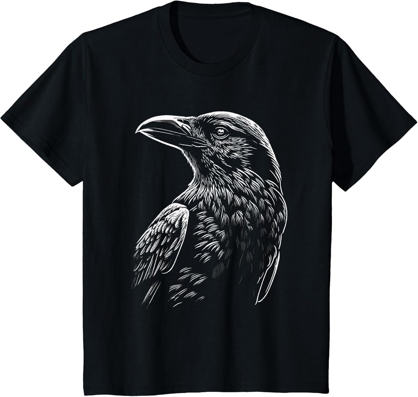 Mystical Raven Bird Occult Symbolism Nature Witch Motif
