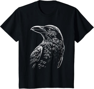 Mystical Raven Bird Occult Symbolism Nature Witch Motif