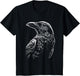 Mystical Raven Bird Occult Symbolism Nature Witch Motif