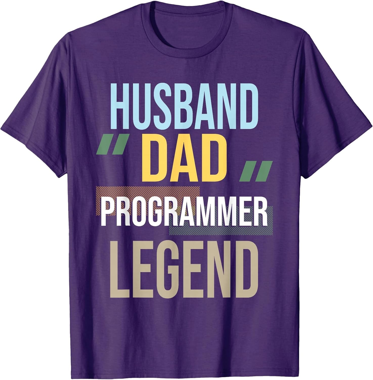 Husband Dad Programmer Legend Computer Science Coding Coder